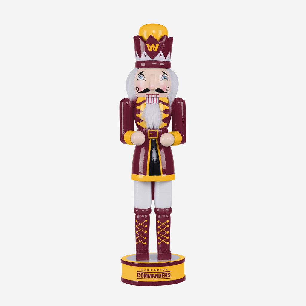 Washington Commanders Holiday Nutcracker FOCO - FOCO.com