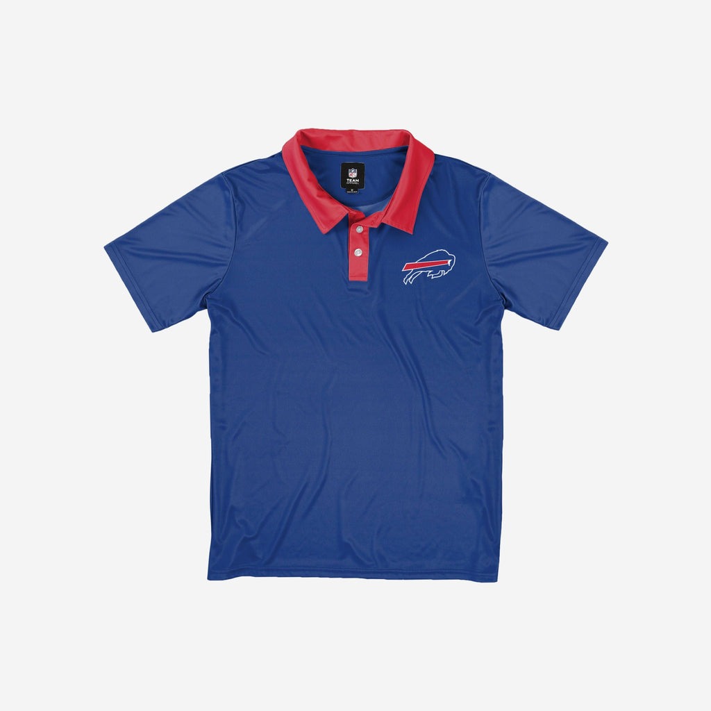 FOCO Buffalo Bills NFL Mens Workday Warrior Polyester Polo