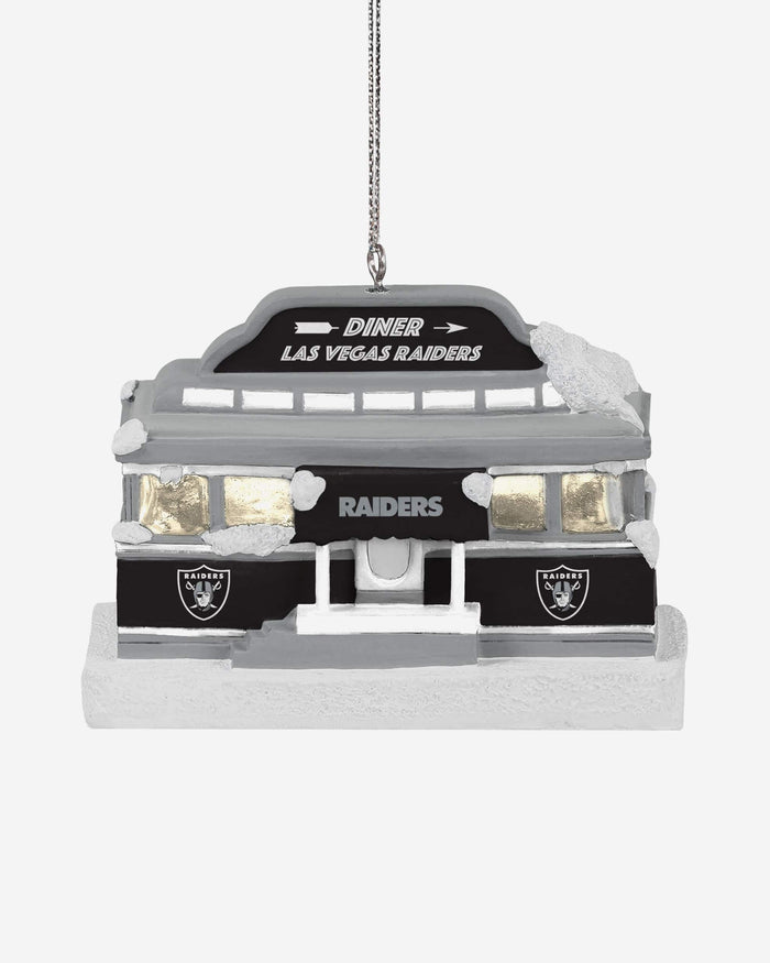 Las Vegas Raiders Light Up Diner Ornament FOCO - FOCO.com