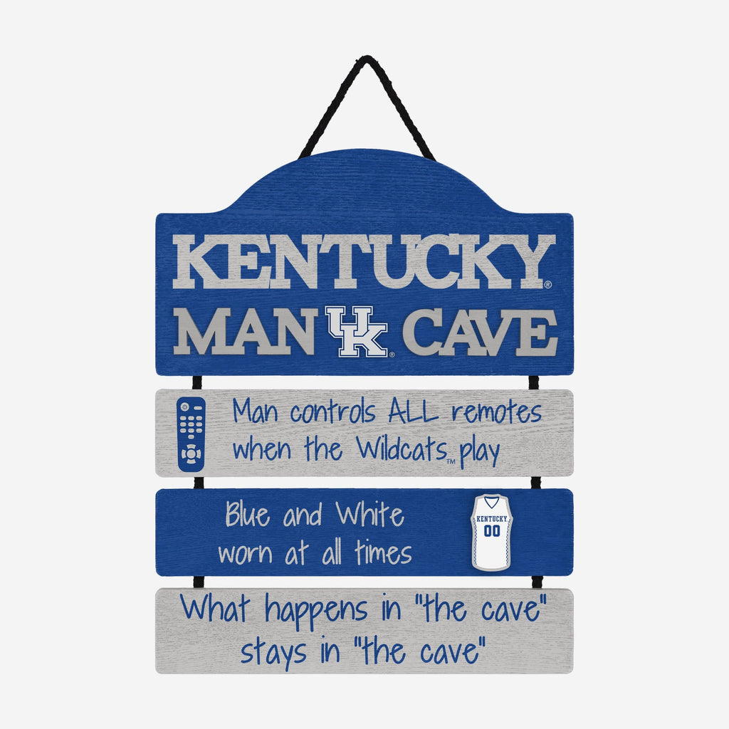 Kentucky Wildcats Mancave Sign FOCO - FOCO.com