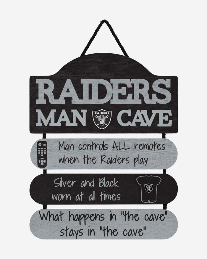 Las Vegas Raiders Mancave Sign FOCO - FOCO.com