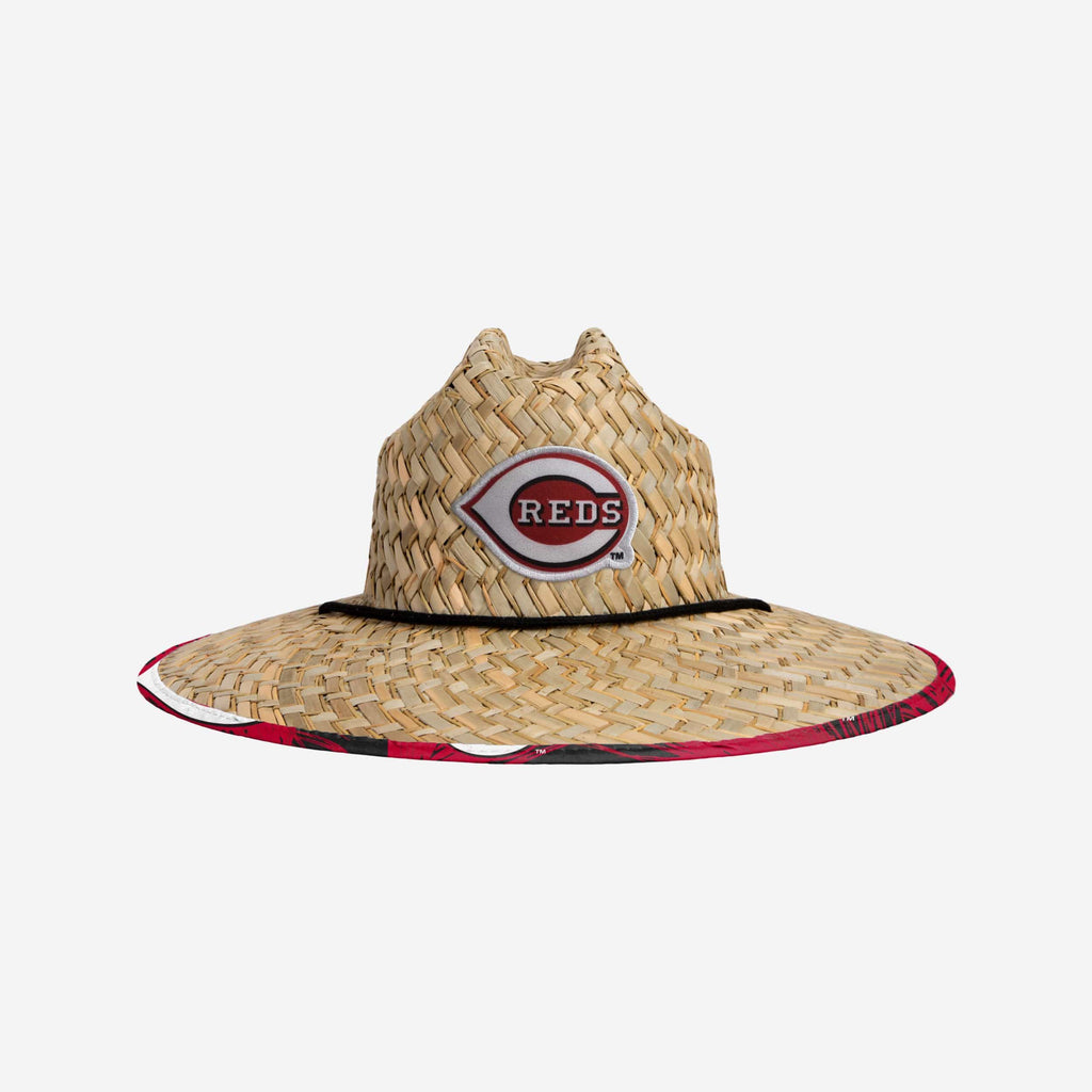 Cincinnati Reds Floral Straw Hat FOCO - FOCO.com