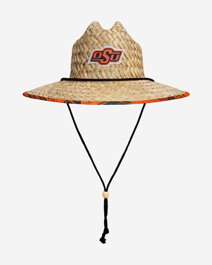 Oklahoma State Cowboys Floral Straw Hat FOCO - FOCO.com