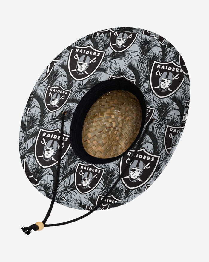 Las Vegas Raiders Floral Straw Hat FOCO - FOCO.com