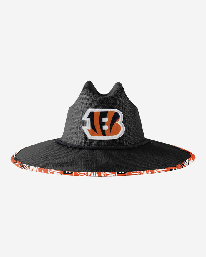 Cincinnati Bengals Team Color Straw Hat FOCO - FOCO.com