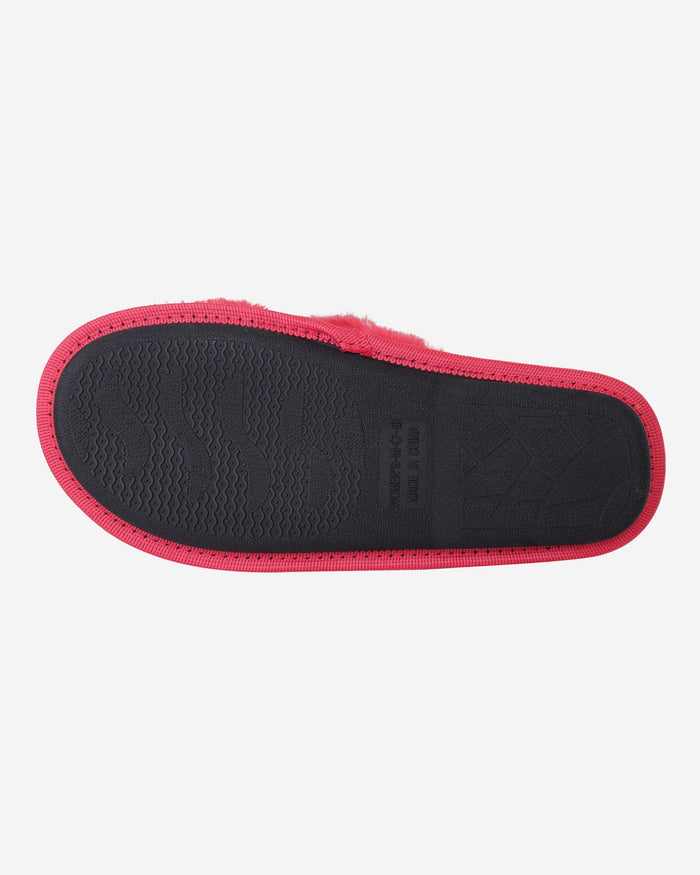 Illinois State Redbirds Womens Script Wordmark Fur Cross Slide FOCO - FOCO.com