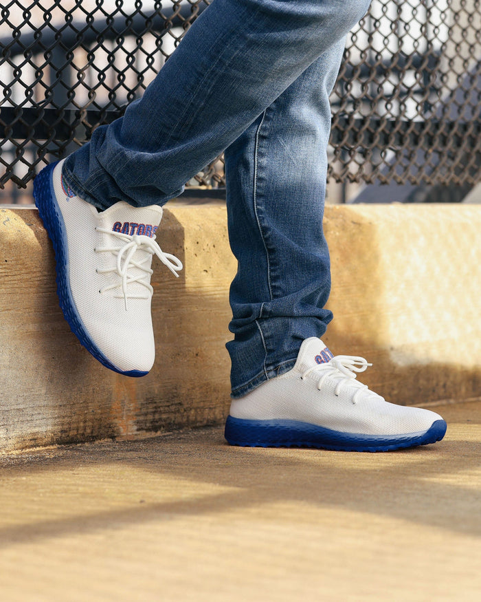 Florida Gators Gradient Midsole White Sneakers FOCO - FOCO.com