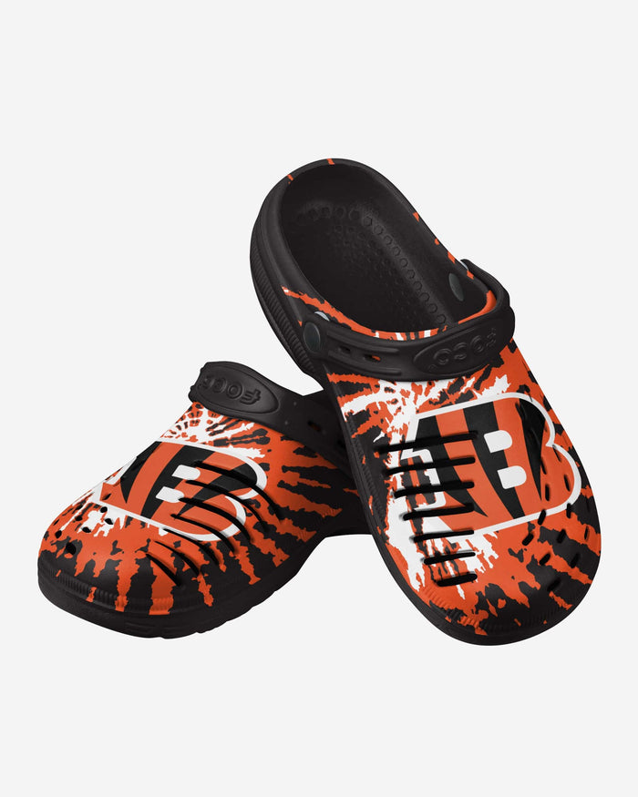 Cincinnati Bengals Tie-Dye Clog With Strap FOCO - FOCO.com