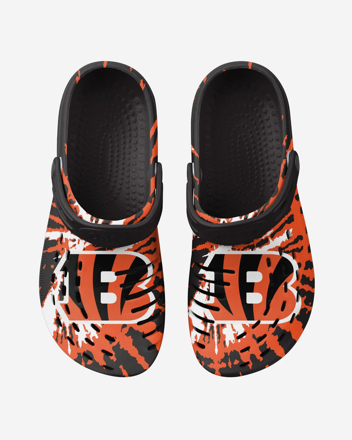Cincinnati Bengals Tie-Dye Clog With Strap FOCO - FOCO.com