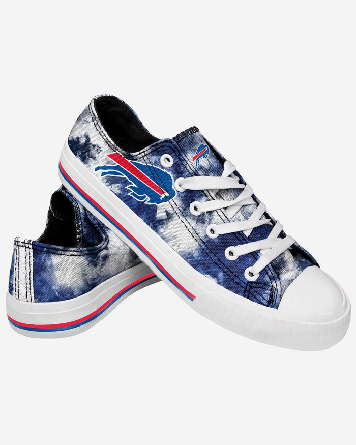 Buffalo Bills Womens Low Top Tie-Dye Canvas Shoe FOCO - FOCO.com