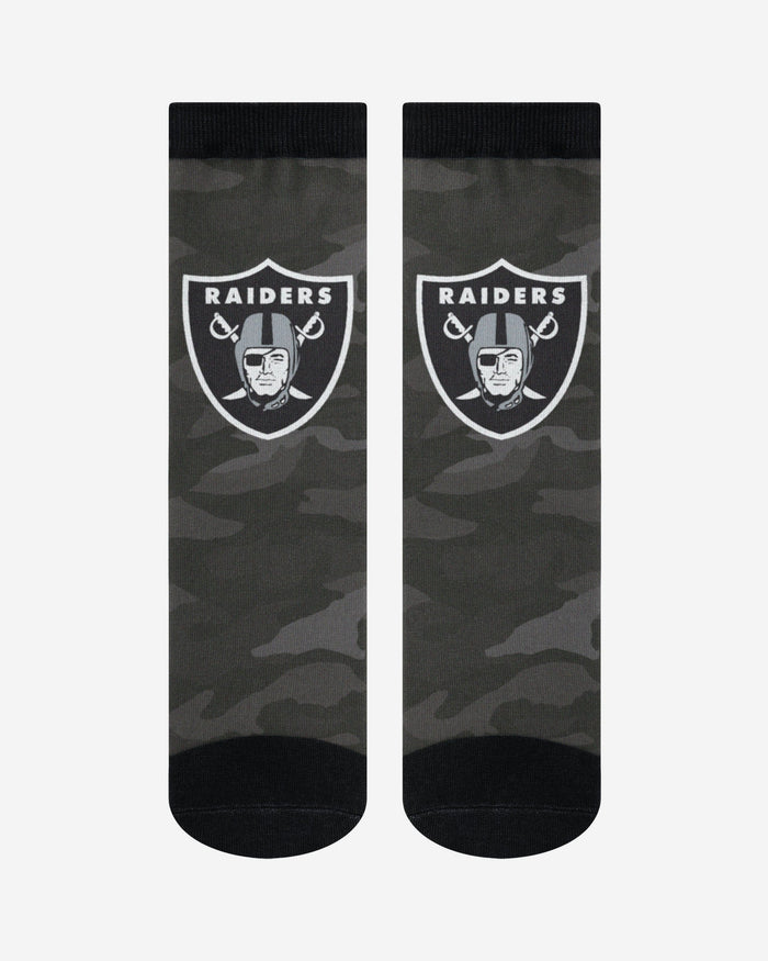 Las Vegas Raiders Printed Camo Socks FOCO - FOCO.com