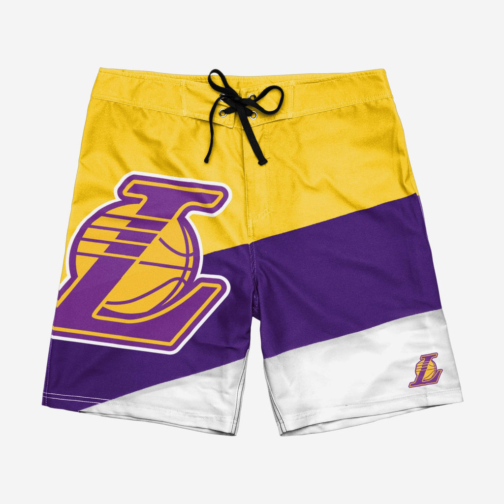 Los Angeles Lakers Color Dive Boardshorts FOCO