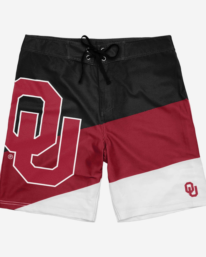 Oklahoma Sooners Color Dive Boardshorts FOCO - FOCO.com