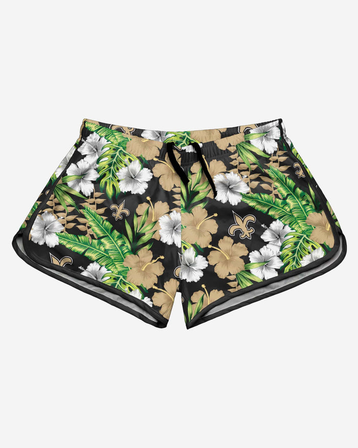 New Orleans Saints Womens Tropical Breeze Shorts FOCO - FOCO.com