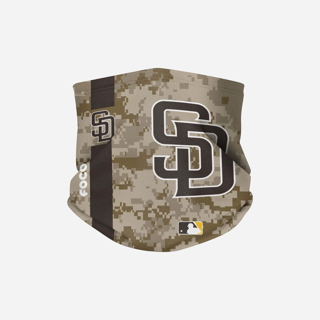 San Diego Padres On-Field Camo Sand UV Gaiter Scarf FOCO - FOCO.com
