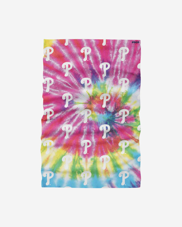 Philadelphia Phillies Pastel Tie-Dye Gaiter Scarf FOCO - FOCO.com
