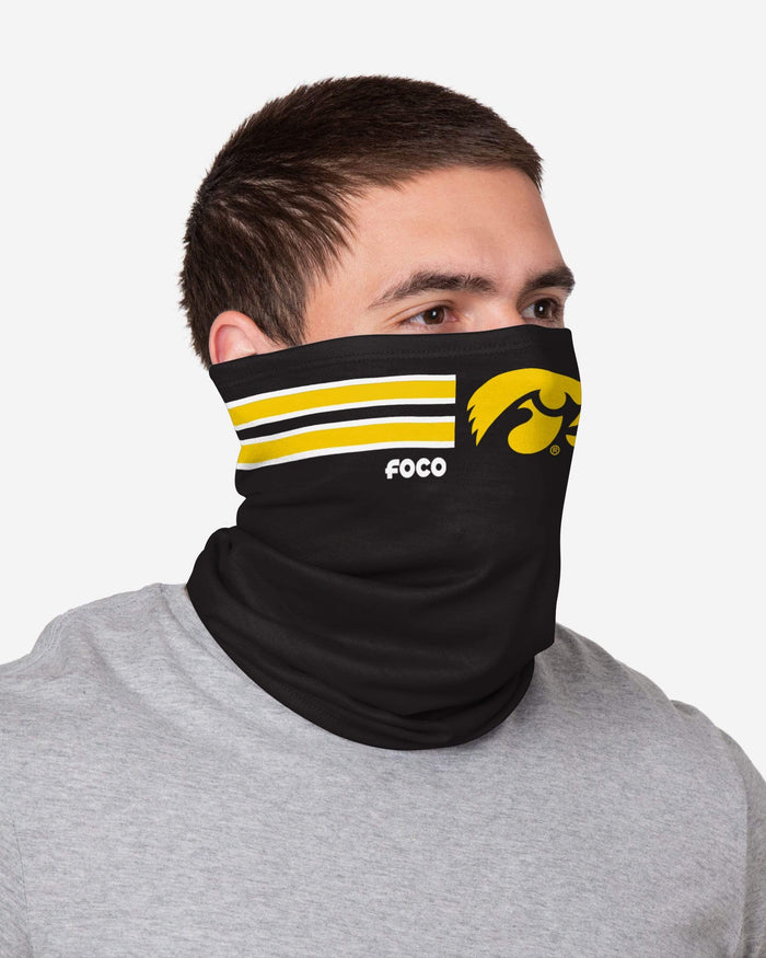 Iowa Hawkeyes Stitched 2 Pack Gaiter Scarf FOCO - FOCO.com