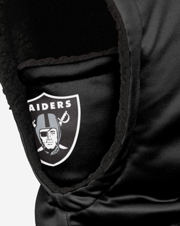 Las Vegas Raiders Black Hooded Gaiter FOCO - FOCO.com