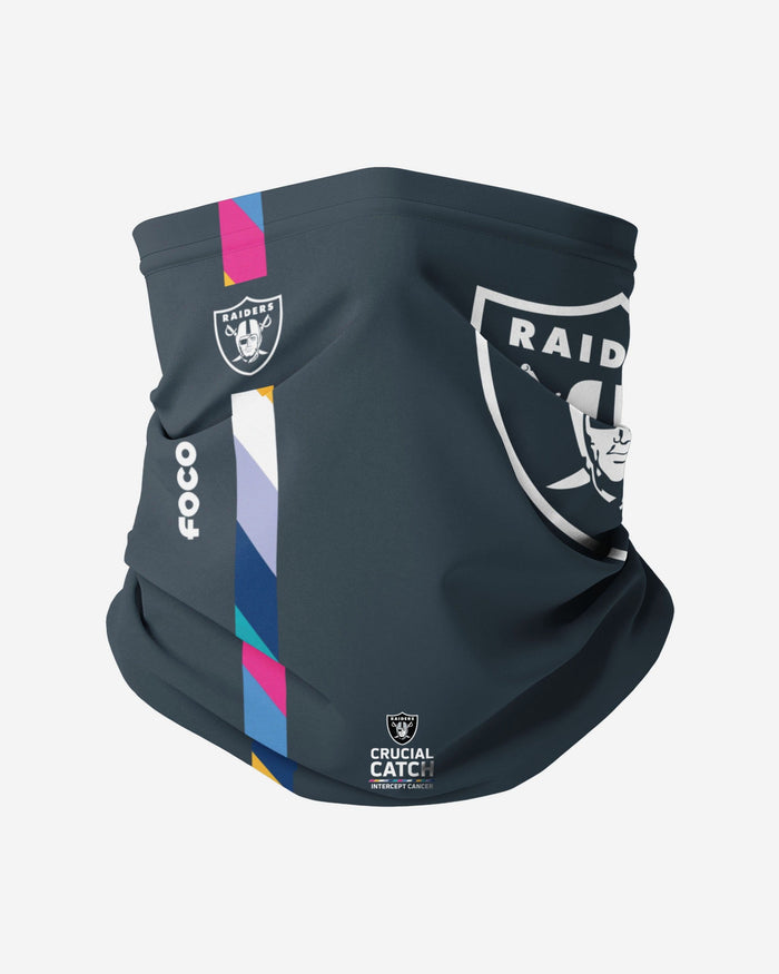 Las Vegas Raiders Crucial Catch Gaiter Scarf FOCO - FOCO.com