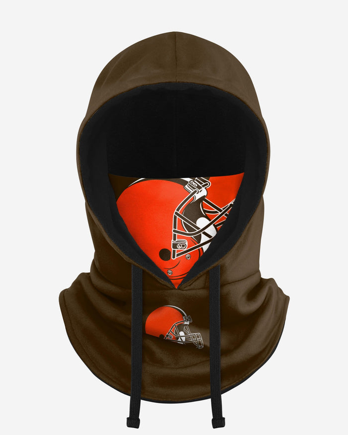 Cleveland Browns Drawstring Hooded Gaiter FOCO - FOCO.com