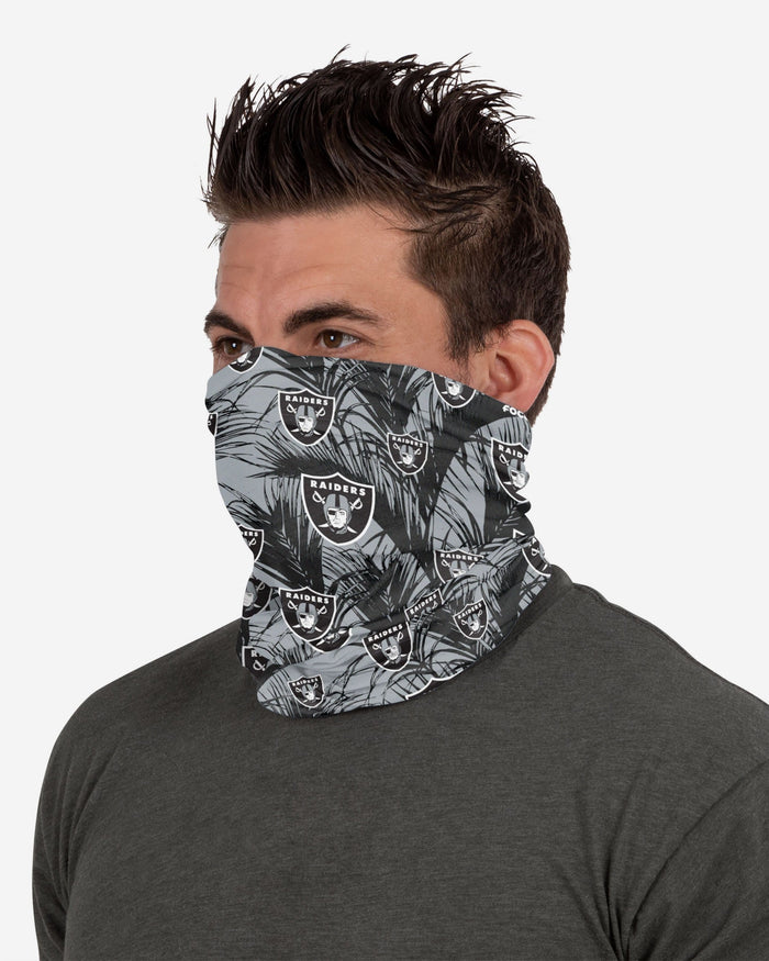 Las Vegas Raiders Floral UV Gaiter Scarf FOCO - FOCO.com