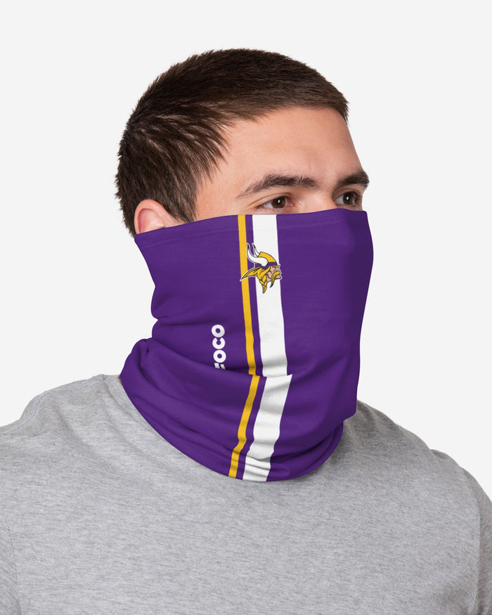 Minnesota Vikings On-Field Sideline Logo Gaiter Scarf FOCO - FOCO.com