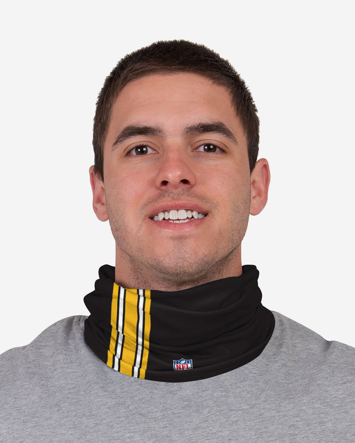 Juju Smith-Schuster Pittsburgh Steelers On-Field Sideline Logo Gaiter Scarf FOCO - FOCO.com