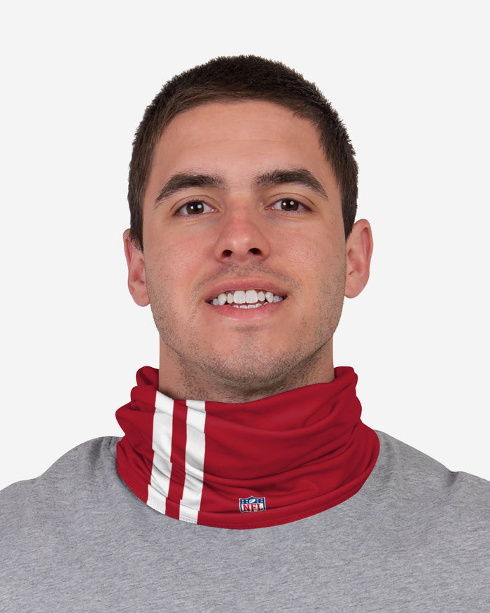 George Kittle San Francisco 49ers On-Field Sideline Logo Gaiter Scarf FOCO - FOCO.com