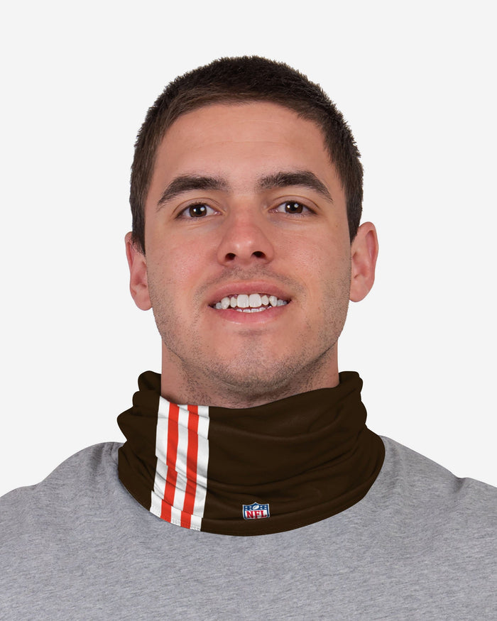 Odell Beckham Jr Cleveland Browns On-Field Sideline Gaiter Scarf FOCO - FOCO.com