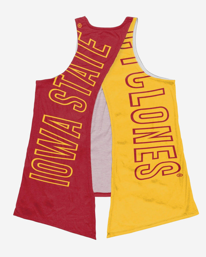 Iowa State Cyclones Womens Tie-Breaker Sleeveless Top FOCO - FOCO.com