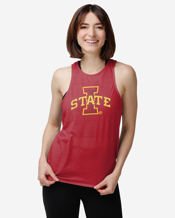 Iowa State Cyclones Womens Tie-Breaker Sleeveless Top FOCO - FOCO.com
