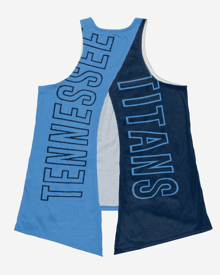 Tennessee Titans Womens Tie-Breaker Sleeveless Top FOCO - FOCO.com