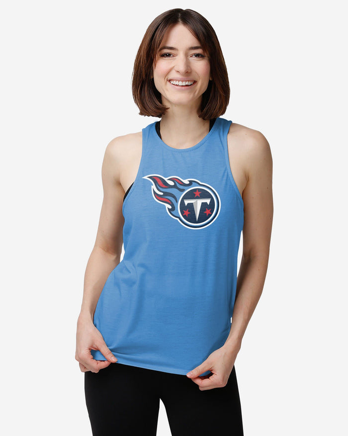 Tennessee Titans Womens Tie-Breaker Sleeveless Top FOCO - FOCO.com