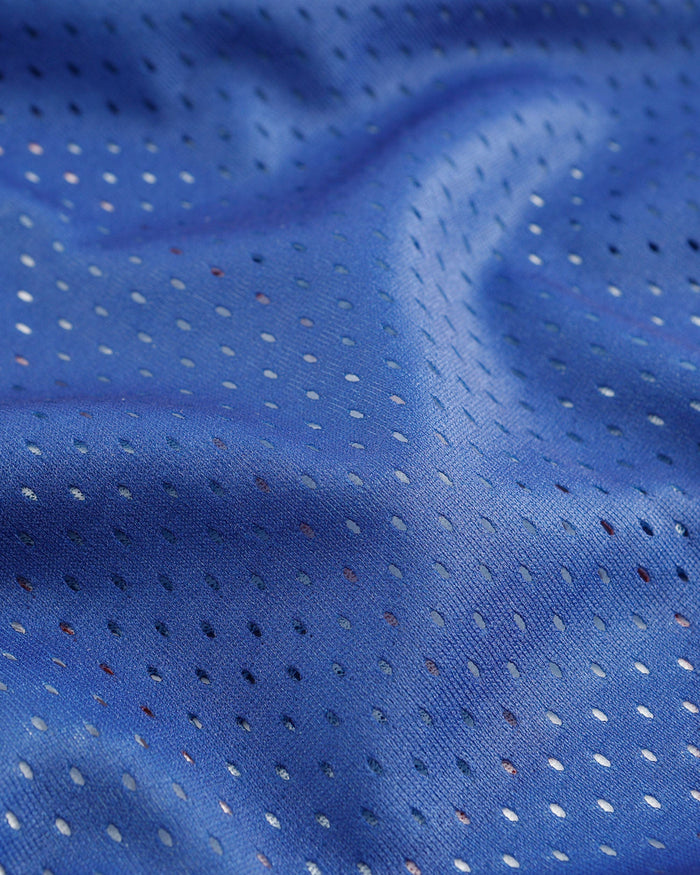 New York Giants Womens Gameday Mesh Crop Top FOCO - FOCO.com