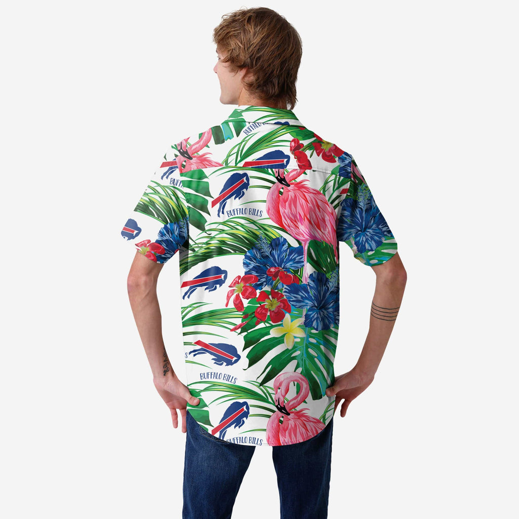 Buffalo Bills Flower Hawaiian Shirt