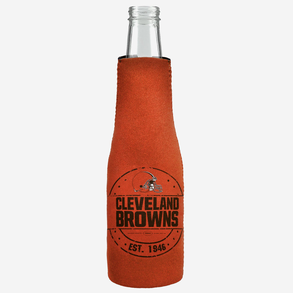 Cleveland Browns Insulated Zippered Bottle Holder FOCO - FOCO.com