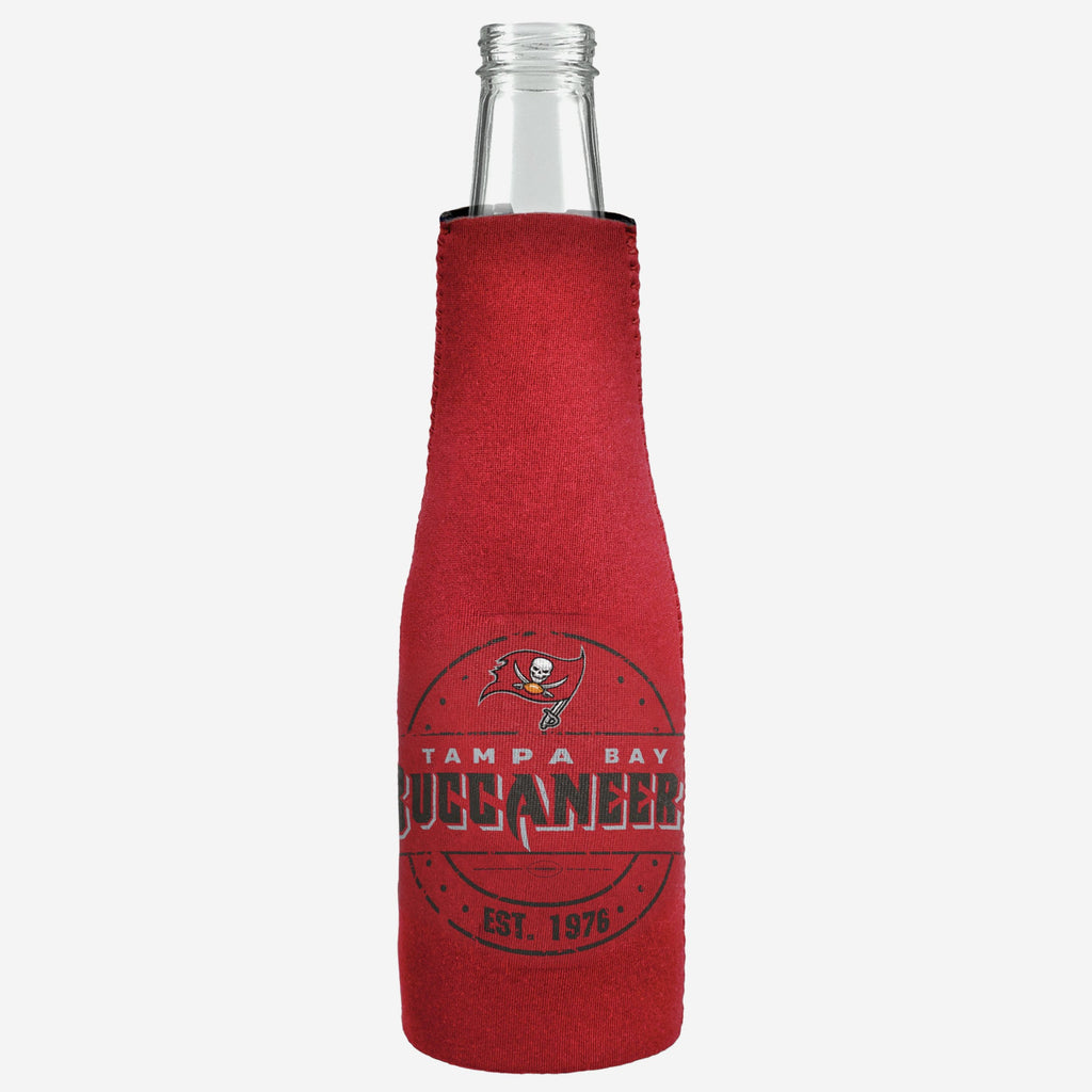 Tampa Bay Buccaneers Insulated Zippered Bottle Holder FOCO - FOCO.com