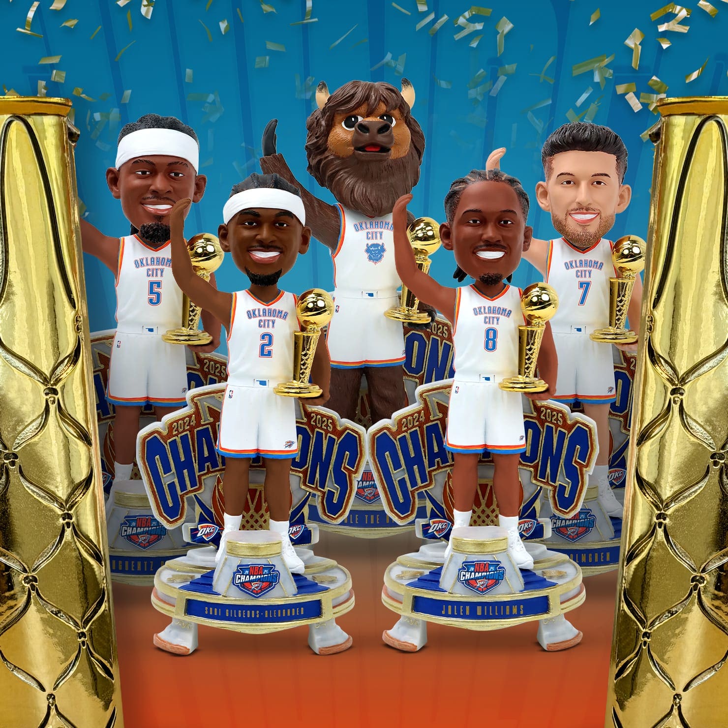 THE CHAMPS<br> ARE HERE