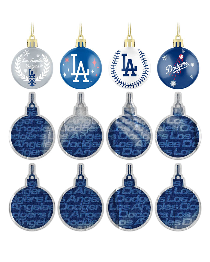 Los Angeles Dodgers Ornament Set Advent Calendar FOCO - FOCO.com