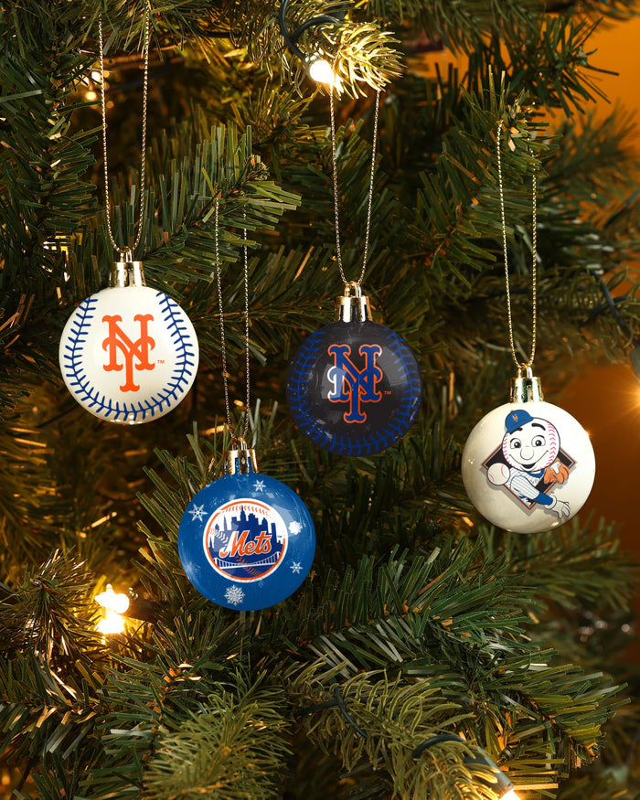 New York Mets Ornament Set Advent Calendar FOCO - FOCO.com