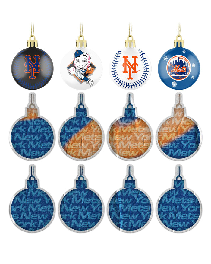 New York Mets Ornament Set Advent Calendar FOCO - FOCO.com