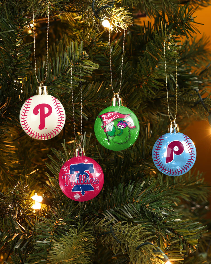 Philadelphia Phillies Ornament Set Advent Calendar FOCO - FOCO.com