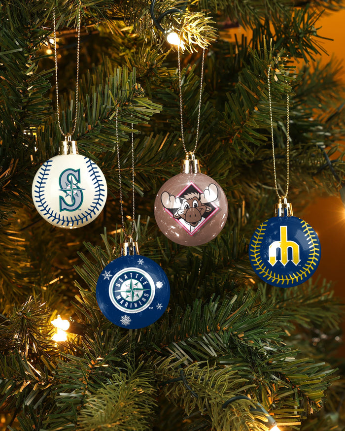 Seattle Mariners Ornament Set Advent Calendar FOCO - FOCO.com