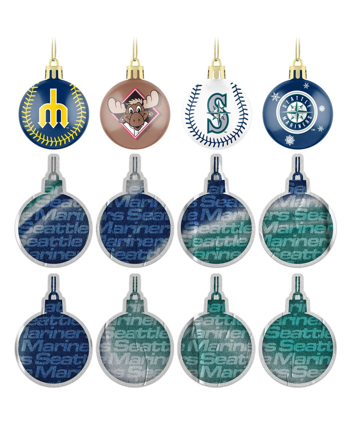 Seattle Mariners Ornament Set Advent Calendar FOCO - FOCO.com
