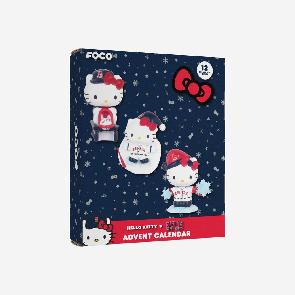 Boston Red Sox Hello Kitty® Bobblehead Advent Calendar FOCO - FOCO.com