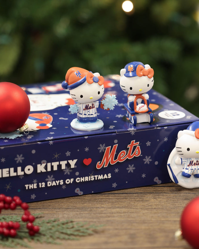 New York Yankees Hello Kitty® Bobblehead Advent Calendar FOCO - FOCO.com