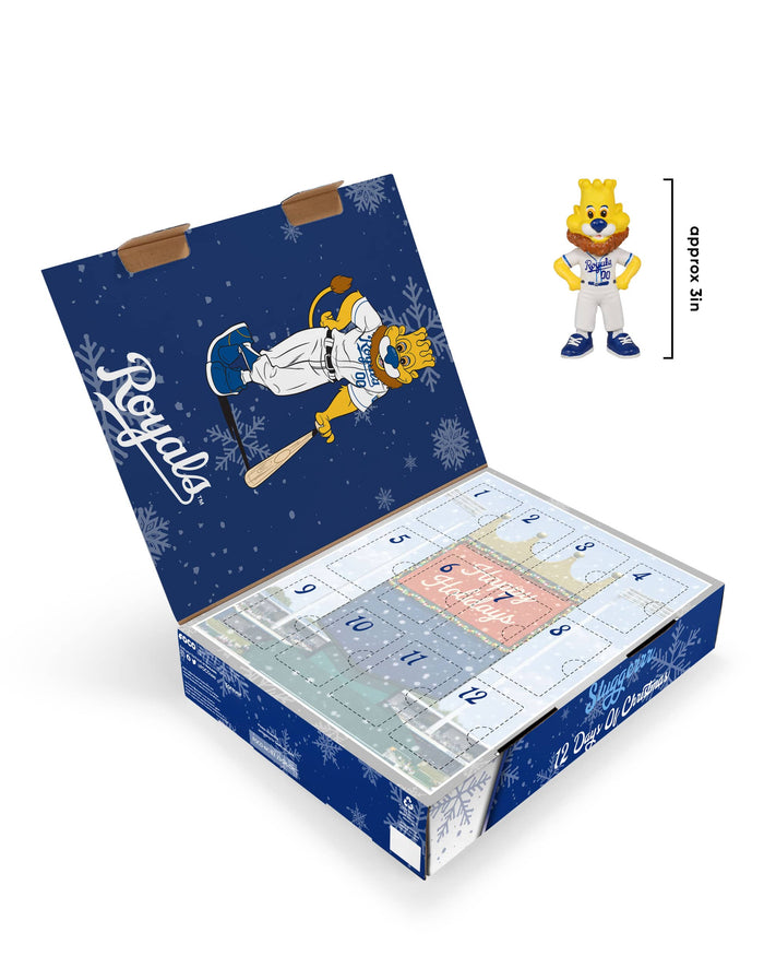 Kansas City Royals Mascot Bobblehead Advent Calendar FOCO - FOCO.com