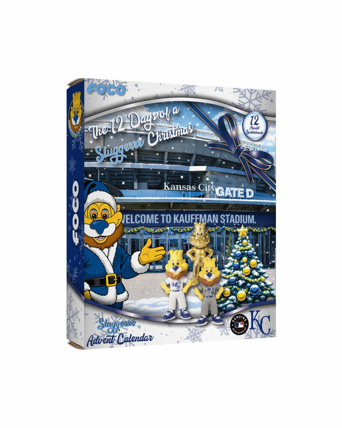 Kansas City Royals Mascot Bobblehead Advent Calendar FOCO - FOCO.com
