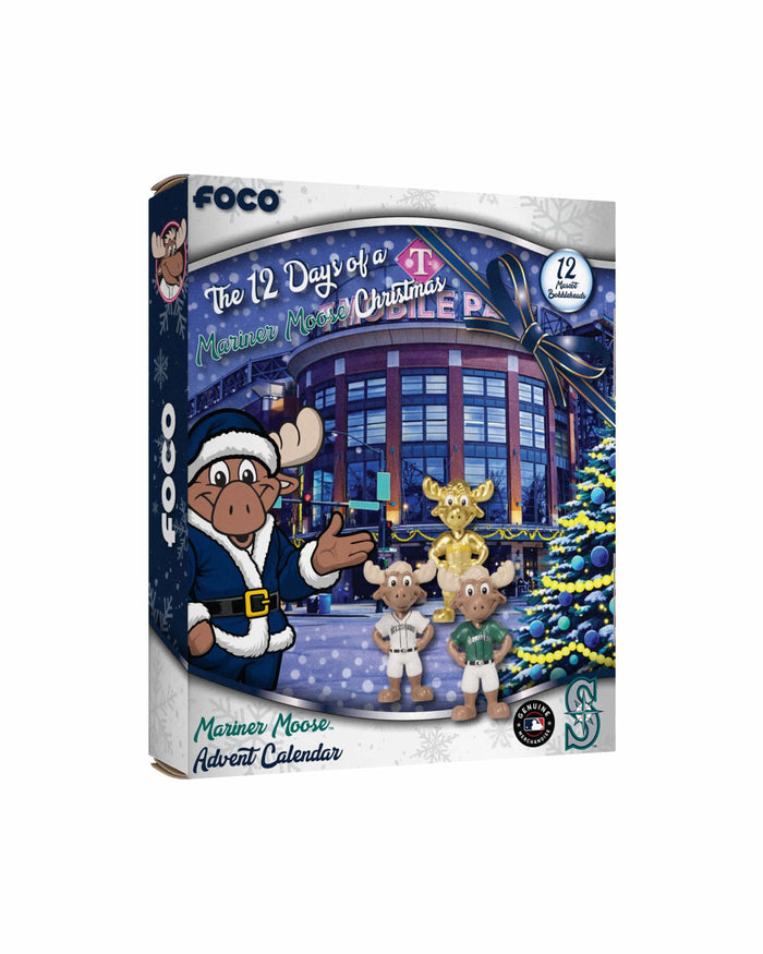 Seattle Mariners Mascot Bobblehead Advent Calendar FOCO - FOCO.com