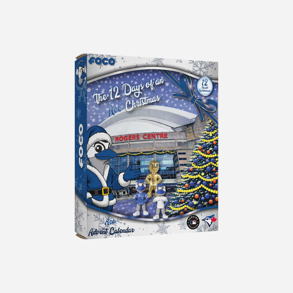 Toronto Blue Jays Mascot Bobblehead Advent Calendar FOCO - FOCO.com
